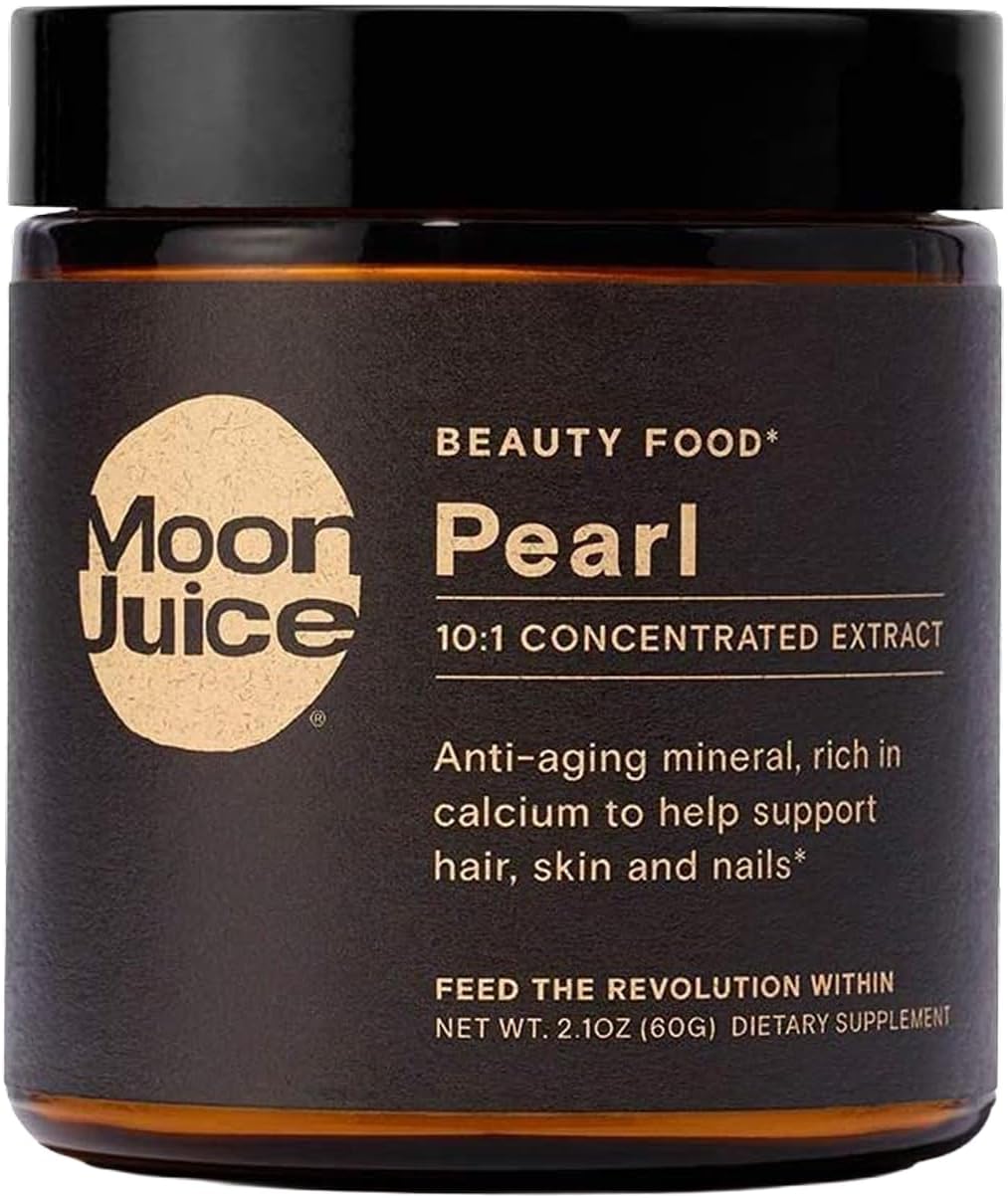 Moon Juice Pearl - Powder Extract Supplement (10:1 Concentrated Extract) - Anti-Aging, Antioxidant & Collagen Production - Sustainably-Sourced, Non-GMO, Gluten-Free (2.1oz, 30 Servings)