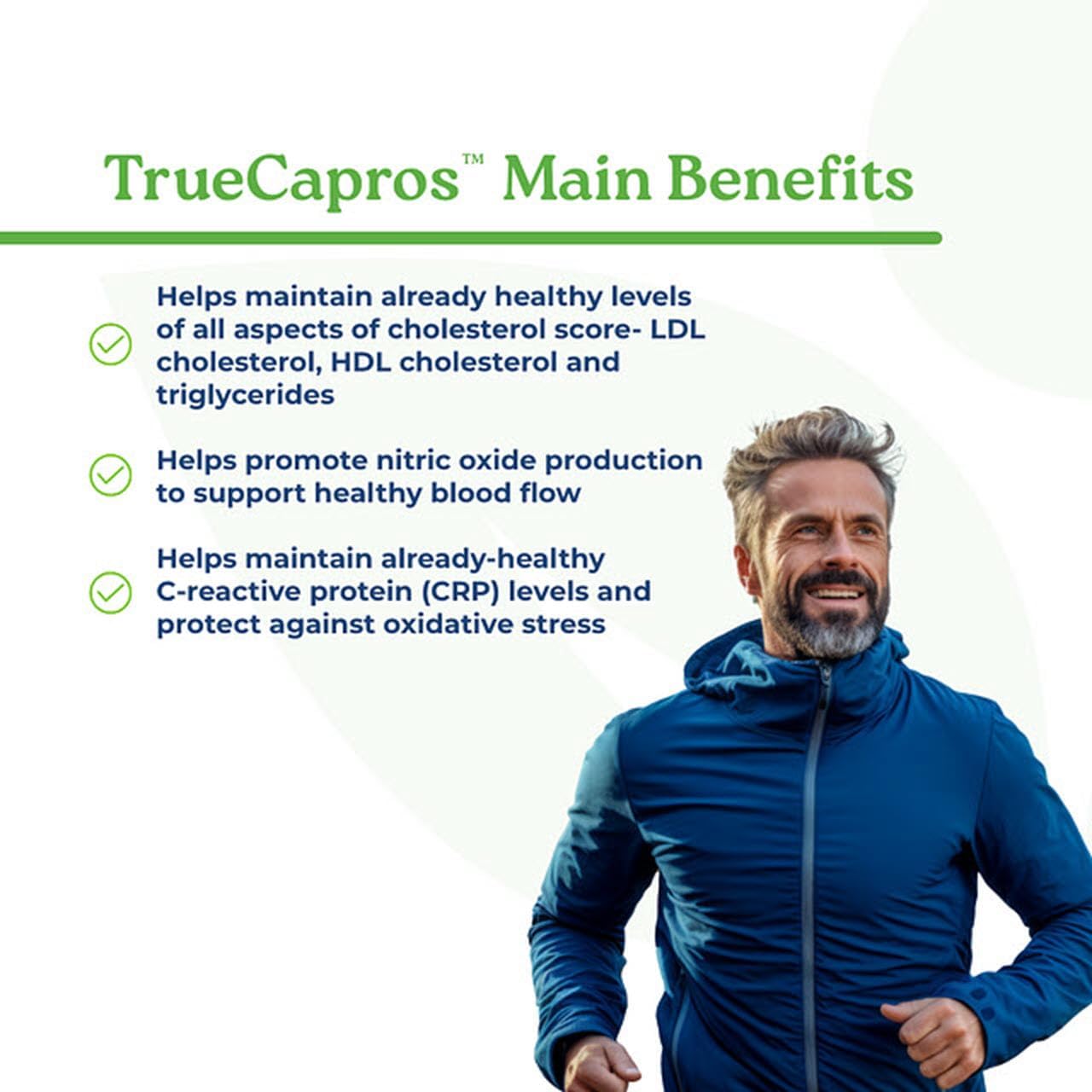 NatureCity True-Capros Amla Fruit Extract Supplement Polyphenol Antioxidant Power Supports Cardiovascular Heart Health (60 Veggie Capsules) Non-GMO Vegan Friendly and Soy Free