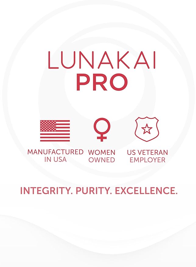 Lunakai PRO USA Manufactured GLP-1 Supplement - Natural GLP 1 Booster with Probiotics & Resveratrol – Supports Weight Management, Cravings & Metabolism, 60ct