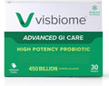 Visbiome® Advanced GI Care - High Potency Probiotic 450 Billion Strength - 30 Packets Unflavored Powder - Original De Simone Formulation - Shipped Cold in Recyclable Cooler with Temperature Monitor.