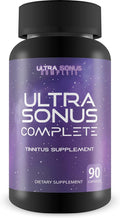 Tinnitus Supplement - Garlic Turmeric Vitamin C Max Formula - Support Reduced Inflammation & Ear Ringing with This Natural Herbal Formula (90 Capsules)