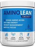 RSP Nutrition AminoLean Pre Workout Powder, Amino Energy & Weight Management with Vegan BCAA Amino Acids, Natural Caffeine, Preworkout Boost for Men & Women, 30 Serv