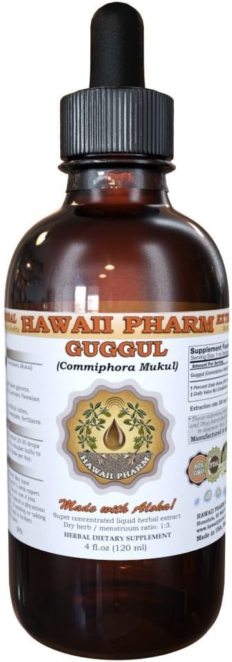 Guggul (Commiphora Mukul) Liquid Extract Tincture 2 Oz