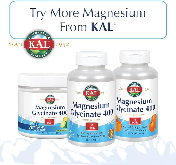 Kal Malic Acid with Magnesium Tablets, 120 Count