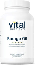Vital Nutrients Borage Oil 1000mg | High-Dose GLA Omega-6 Supplement | Powerful Antioxidant for Skin, Join, Nerve Function | Gluten, Dairy, Soy Free | Non-GMO | 60 Softgels