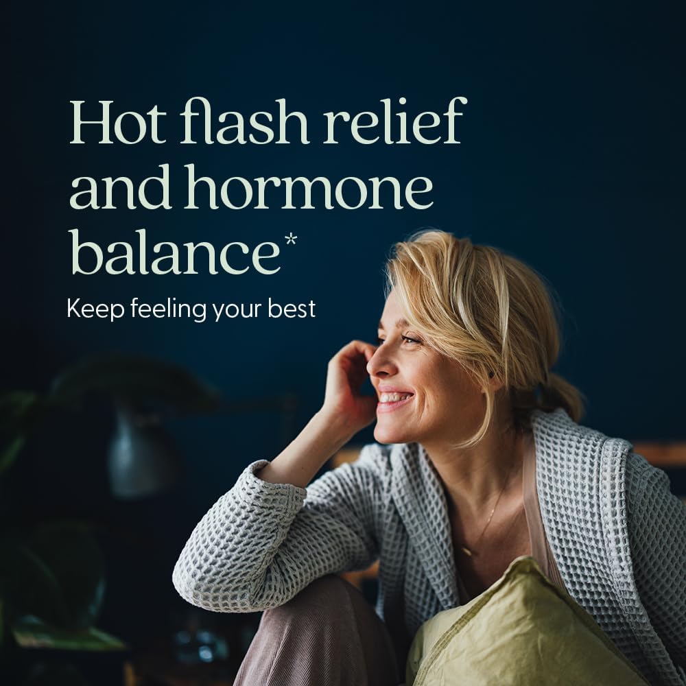 New Chapter Menopause Supplement - Estrotone Herbal Hormone-Balance Blend with Black Cohosh to Reduce Hot Flashes & Night Sweats - 30 ct Vegetarian Capsule