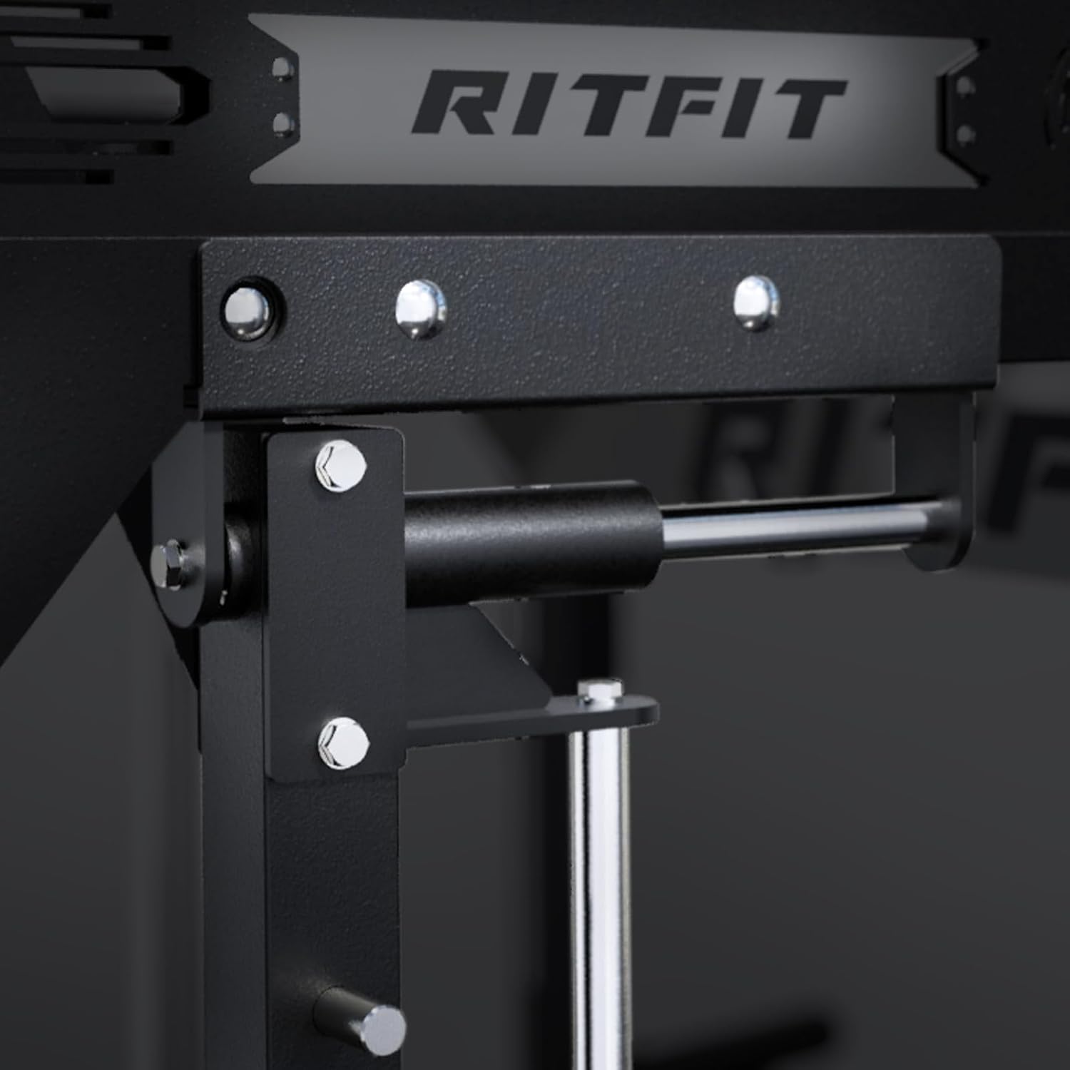 RitFit M2 PRO-3D Smith Machine with Weight Stack, 3D Functional Trainer & Power Cage, 308.6lbs Stack, 16 Adjustment Holes, 6 Storage Pegs for Full-Body Home Gym
