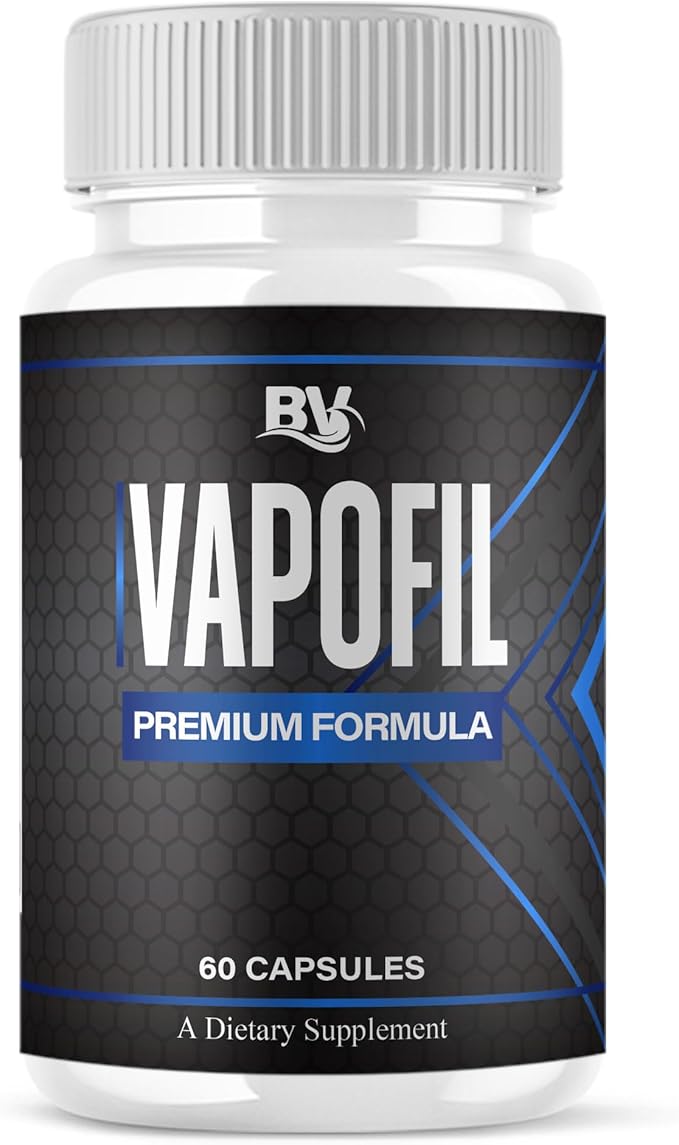 BLUE VIBE Vapofil Premium Wellness and Advanced Health Management Supplement Pills, Vapofil Maximum Strength Advanced Daily Health Support and Overall Wellness Formula Supplement (60 Capsules)