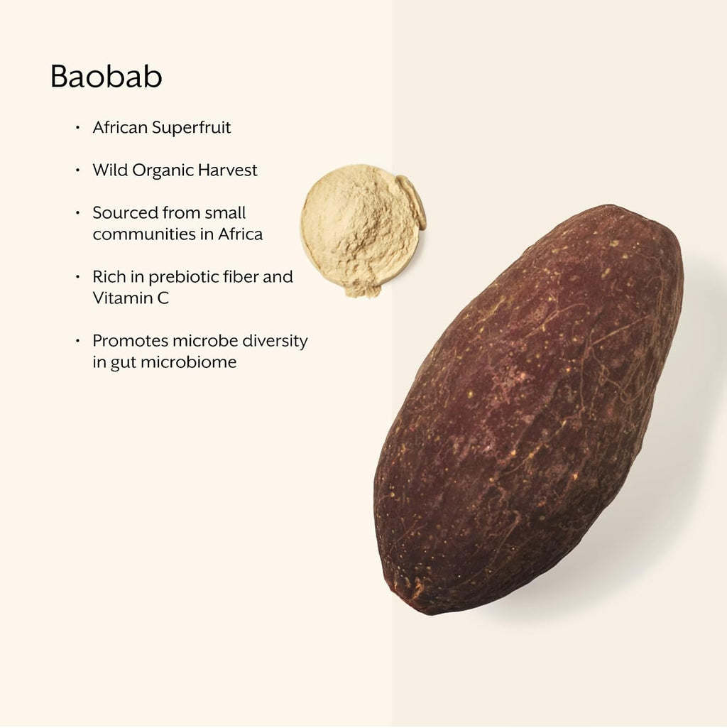 ProMix Nutrition Debloat Prebiotics and Probiotics with Baobab - Rich in Vitamin C, Bloating Relief, Immune Support - Orange - 30 Servings (Pack of 30)