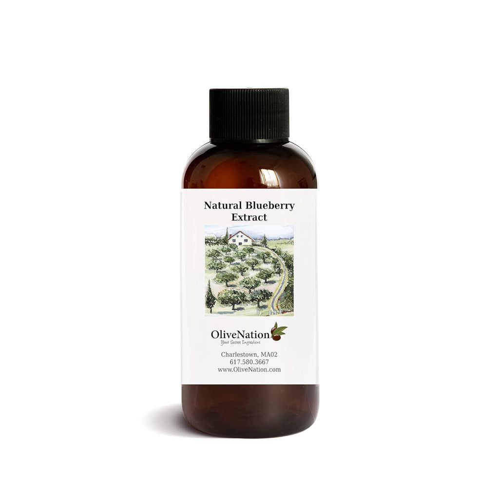 OliveNation Blueberry Extract for Cooking, Baking, Beverages, Water Soluble, Non-GMO, Gluten Free, Vegan, Sugar Free - 1 gal