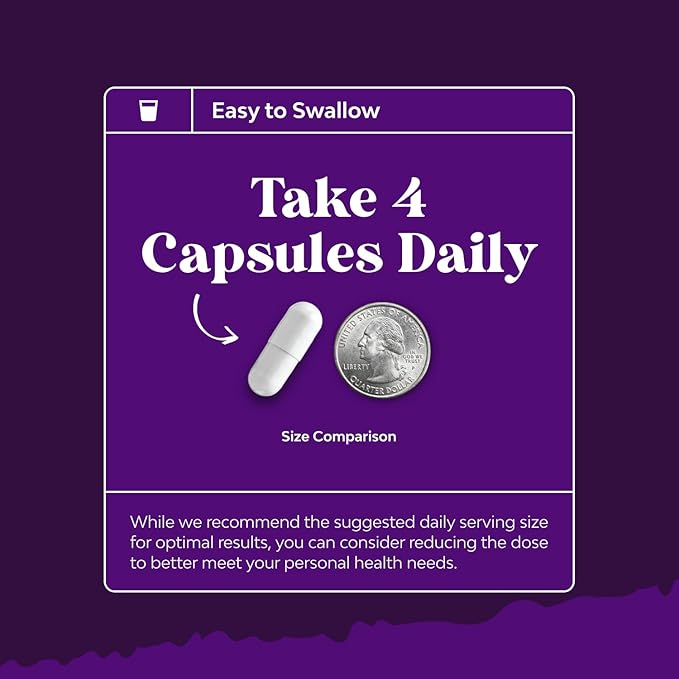 Pure Magnesium Glycinate Supplement 400mg Per Serving - Vegan High Absorption Chelated Magnesium Capsules for Women & Men with Elemental 400mg for Mood Sleep and Relaxation Support - 240 Count