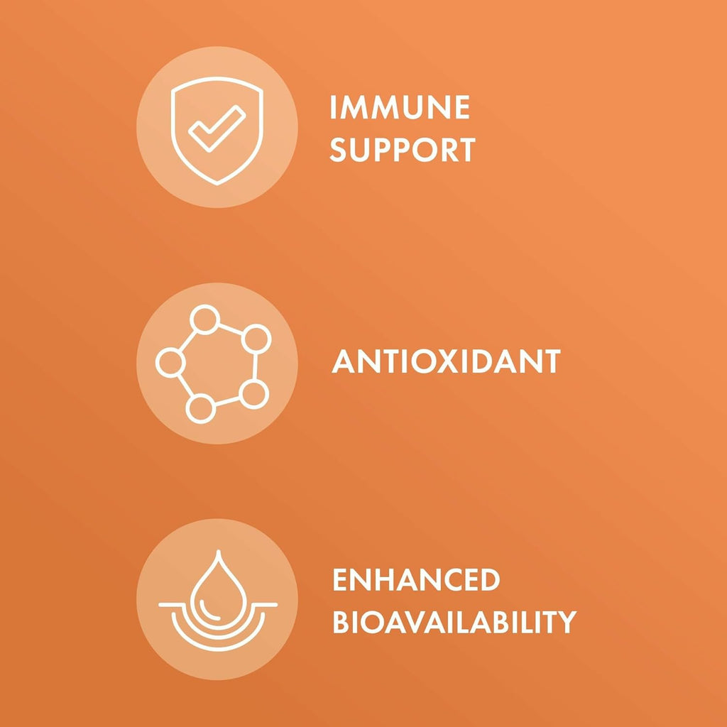 Dr. Mercola Liposomal Vitamin C - Brain, Heart, Eye & Immune Support - Provides 1,000 mg of Bioavailable Vitamin C - Non-GMO, Gluten-Free & Soy-Free - 60 Capsules (30 Servings)