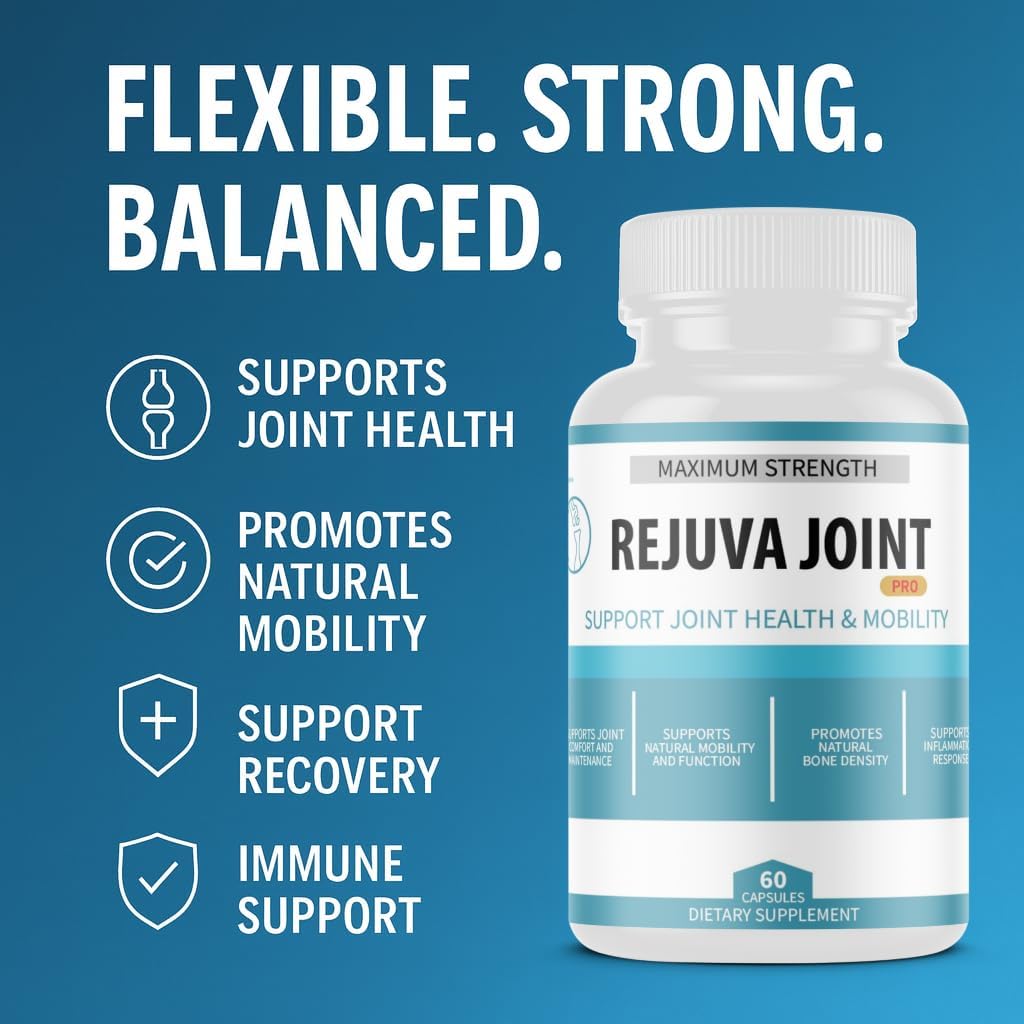 Rejuva Joint Maximum Strength Joint Support Supplement, 60 Capsules, Vitamins and Minerals (5)
