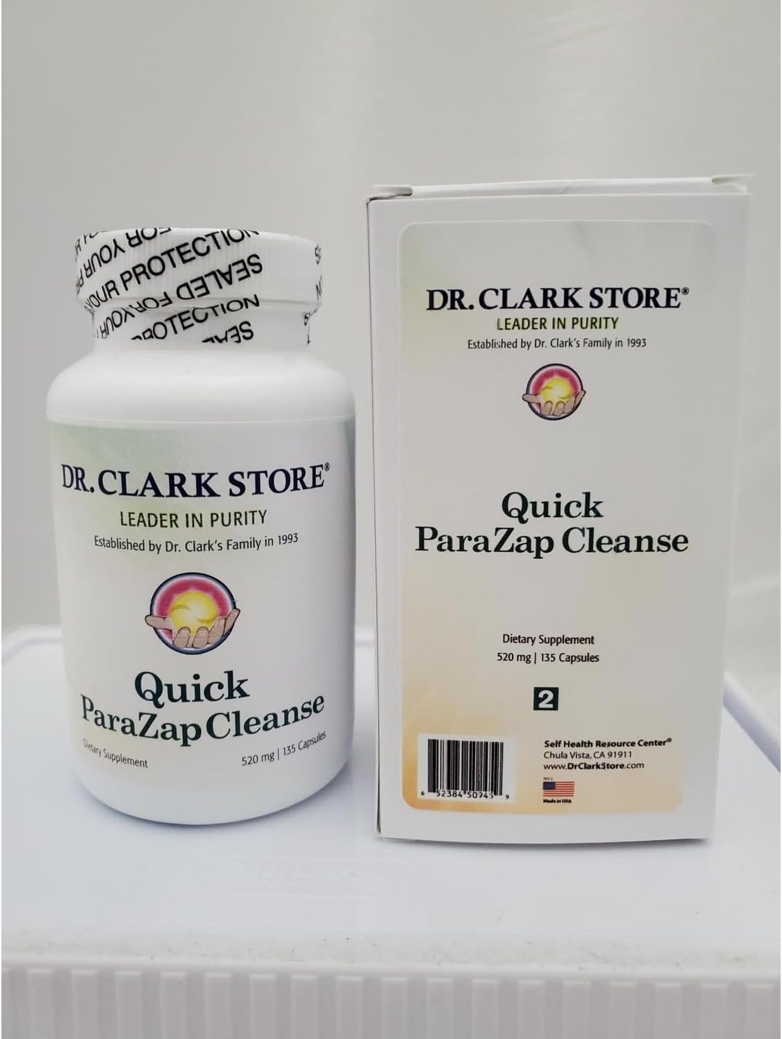 Dr Clark Store para-Zap – 520mg, 135 Capsules, Supports Digestive Health & Gut Balance