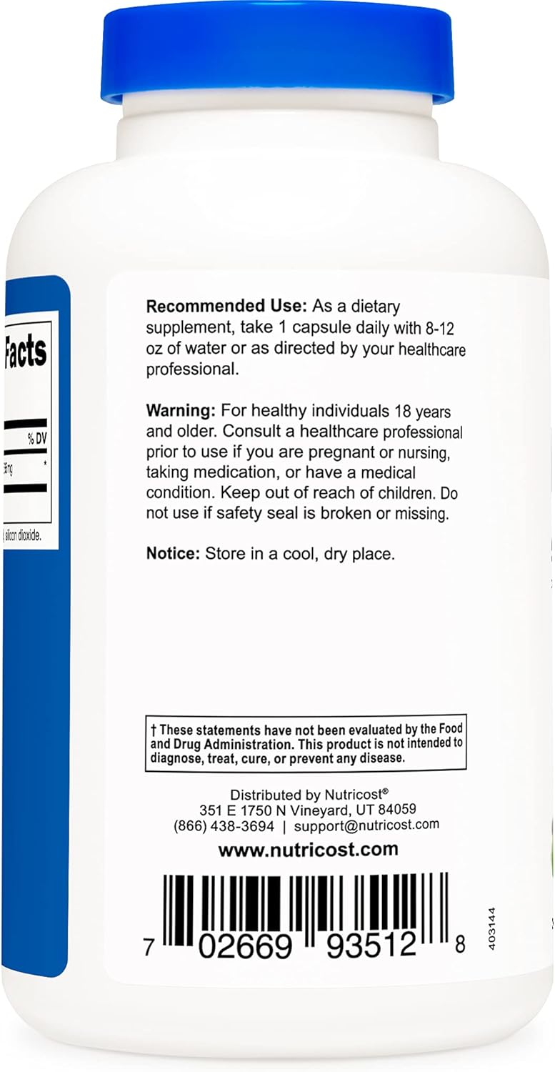 Nutricost Dong Quai 565mg, 240 Capsules (2 Bottles)