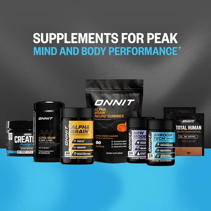 ONNIT Creatine Monohydrate Powder – Unflavored, 90-Serving Value Size – Supports Strength, Lean Muscle, and Brain Energy† – Keto Friendly, No Fillers, 90 Servings, 5.29 oz
