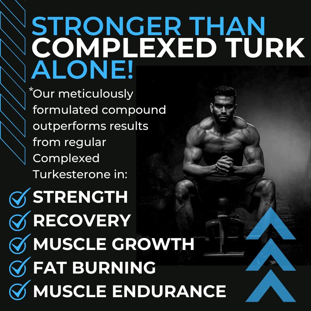 | Anabolic Ape – Enhanced Turkesterone Compound | Turkesterone, Creatinol-O-Phosphate, Ashwagandha, Bioperine | Lab Tested | 120 Vegan Capsules | Max Strength