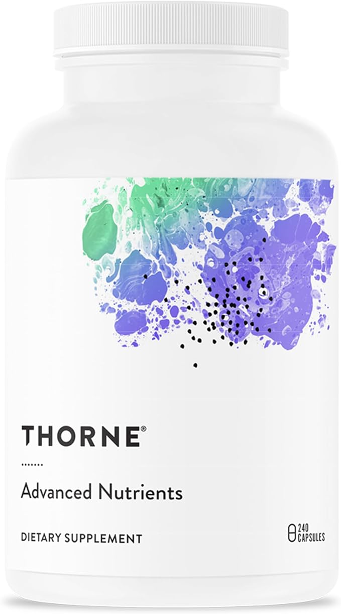 THORNE - Advanced Nutrients - Multivitamin & Mineral Supplement with Nicotinamide Riboside & Resveratrol - Foundational Support, Healthy Aging & Eye Health* - 30 Servings