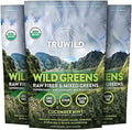 TruWild Greens Superfood Juice Powder, with 22+ Greens & Anti-Oxidants, Natural Immune, Stress, Digestion Support Powder, 90 Servings, 3 Pack