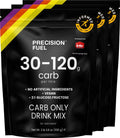 Precision Fuel PF Carb Only Drink Mix - High Carbohydrate Powder for Energy, Vegan, 120g Carbs per Litre - Mild Citrus Flavor (3-Pack)
