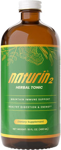 Herbal Tonic Health Drink - Immune Support with Licorice, Astragalus, Hedyotis & More - for Daily Wellness & Energy - Pack of 1 (16 Fl Oz)