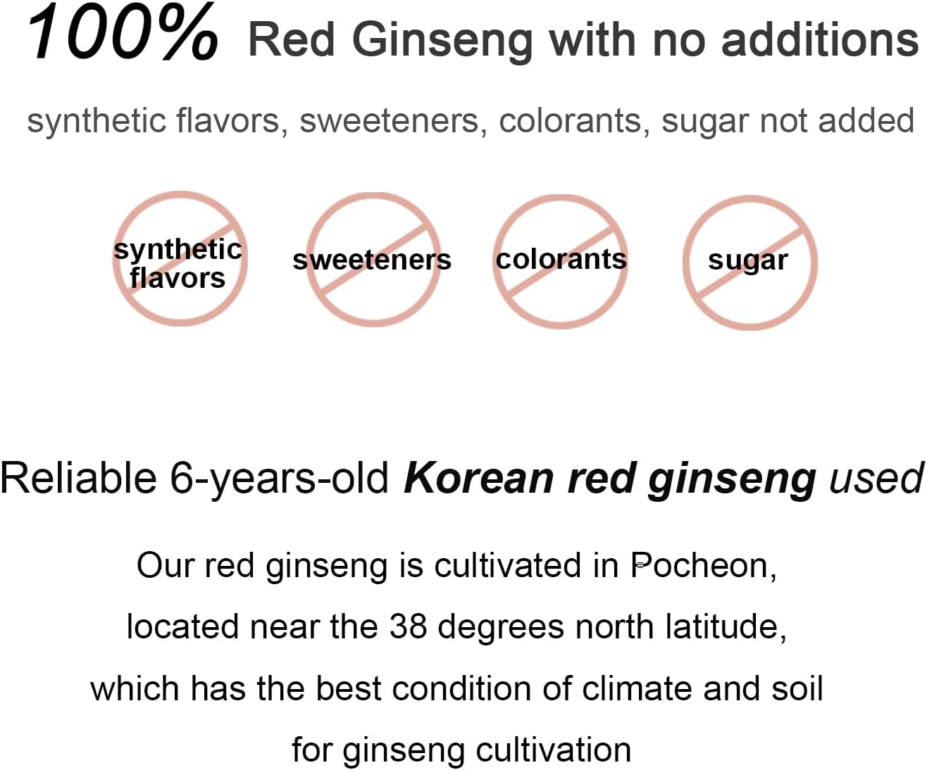 Pocheon 240g(8.5oz), 100% Pure Korean 6Years Root Panax Red Ginseng Extract Royal, 70% Solid State, Saponin, Natural Immune Support