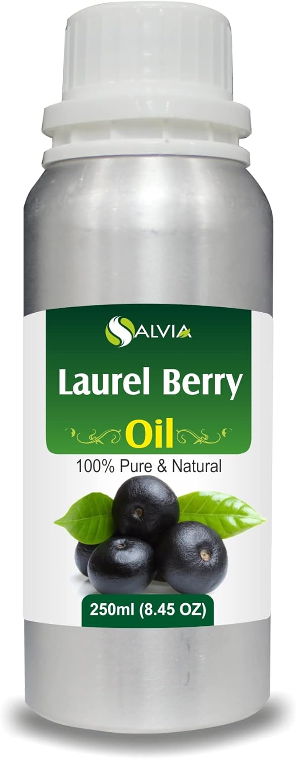 Salvia Bulk Laurel Berry (Laurus nobilis) Oil - 250ml/8.45Fl Oz