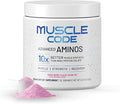 Muscle Code Essential Amino Acid Powder – Muscle Synthesis & Recovery & Strength – Natural Mixed Berry flavor – 30 Servings – Clinically Studied – 0g Sugar, Keto, Vegan, Gluten Free, Dairy Free