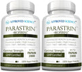 Approved Science Parastrin - 120 Capsules - Cleanse and Improve Gut Health - Black Walnut, Garlic Bulb, Papain 2000, BioPerine - Vegan