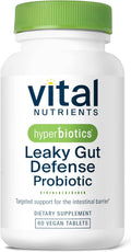 Hyperbiotics Vital Nutrients Leaky Gut Repair Supplement Probiotic | Science Backed Formula Strengthens Intestinal Barrier and Gut Health* | Reduces Digestive Discomfort | 60 Vegan Count