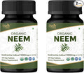 Neem 120 Tablets | Azadirachta Indica (Neem) | USDA Organic Certified | Healthy Skin and Detox* | Dietary Supplement 120tab - Pack of 2