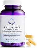 Relumins L-Glutathione Complex 1650mg - Antioxidant Support with Alpha Lipoic Acid, NAC, L-Methionine, Vitamin E - Halal & cGMP Certified, Skin Health Supplement - 90 Vegetarian Capsules