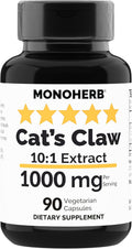 Cat’s Claw Extract 1000 mg - 90 Vegetarian Capsules