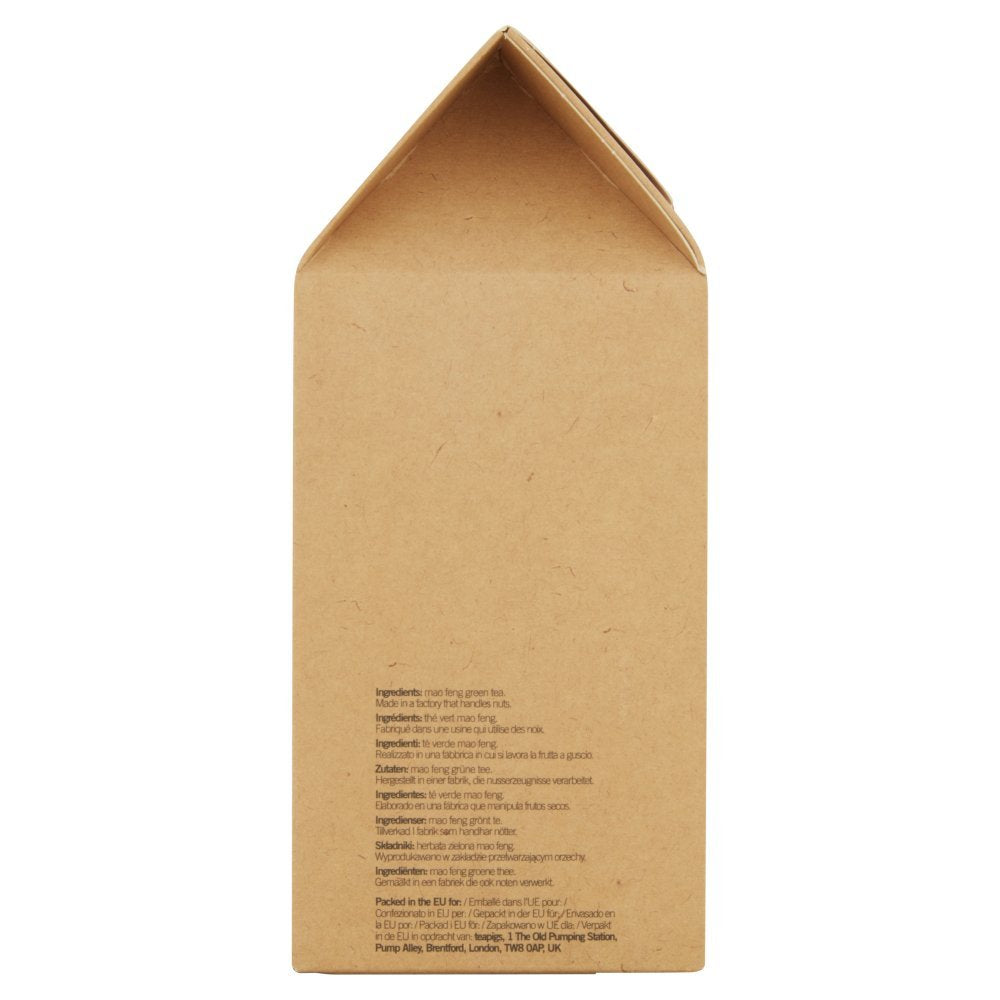 Teapigs Mao Feng Green Tea Bags Made With Whole Leaves, caffeine-free, natural ingredients (1 Pack of 50 Teabags)