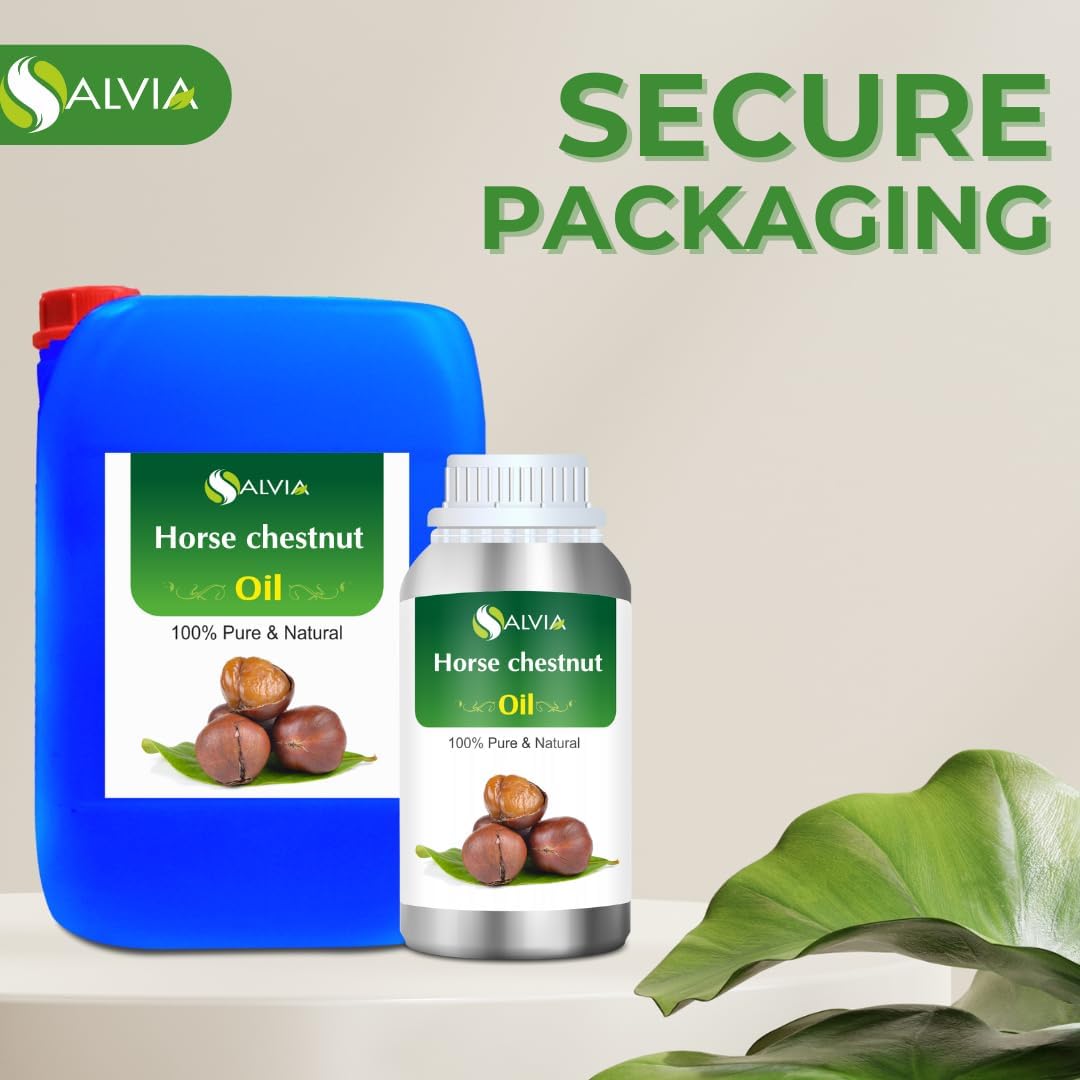Horse Chestnut Oil |Pure And Natural Horse Chestnut Oil | Firm Skin, Skin Hydration, Skin Toning, Cosmetic Grade| Skincare, Hair Care, And DIY Purpose - 250 ML