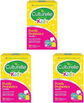 Culturelle Kids Chewable Daily Probiotic for Kids, Ages 3+, 30 Count, #1 Pediatrician-Recommended Brand, Natural Berry Flavored Daily Probiotics for Digestive Health, Oral Care & Immune Support
