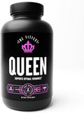 The Fittest Queen Supplement - Supports Hormone Balance, Fertility, Performance and Energy for Women - Grass fed Bovine Ovary, Liver, Bone Marrow & Heart - 180 Capsules