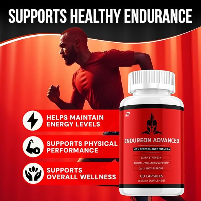 Endureon Advanced Capsule – EndureonAdvanced Natural Ingredients Advanced Formula Health Support and Reviews (1 Pack - 60 Capsules)
