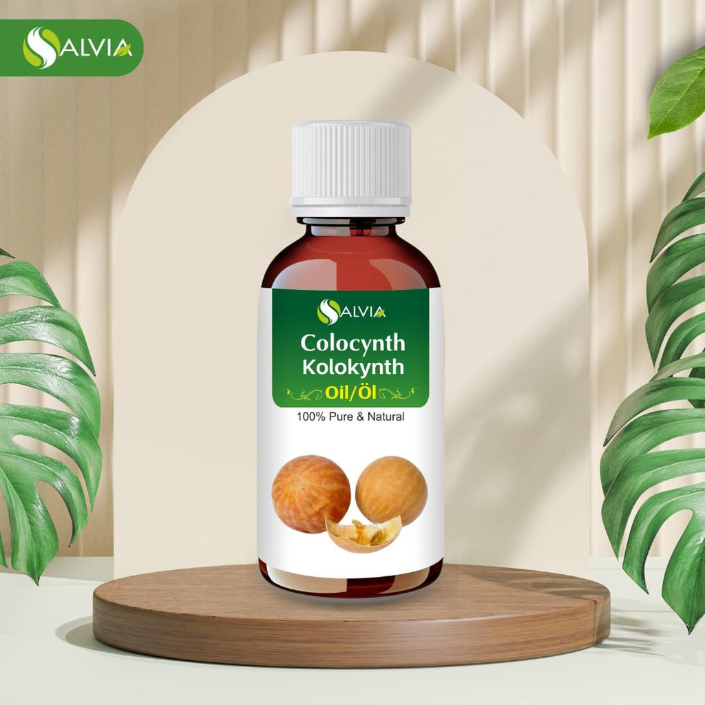 Colocynth Oil | Pure And Natural Cold-Pressed Oil | Hair Care (Hair Thickening, Improve Scalp Health) Skin Care (Moisturizes & Nourishes)- Cosmetic Grade - 30 ML (1.01 Fl oz)