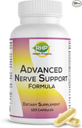 Advanced Nerve Support Formula. Peripheral Neuropathy Supplement with Alpha Lipoic Acid for Healthy Nerve Repair & Function. Maximum Strength Formula, 120 Capsules
