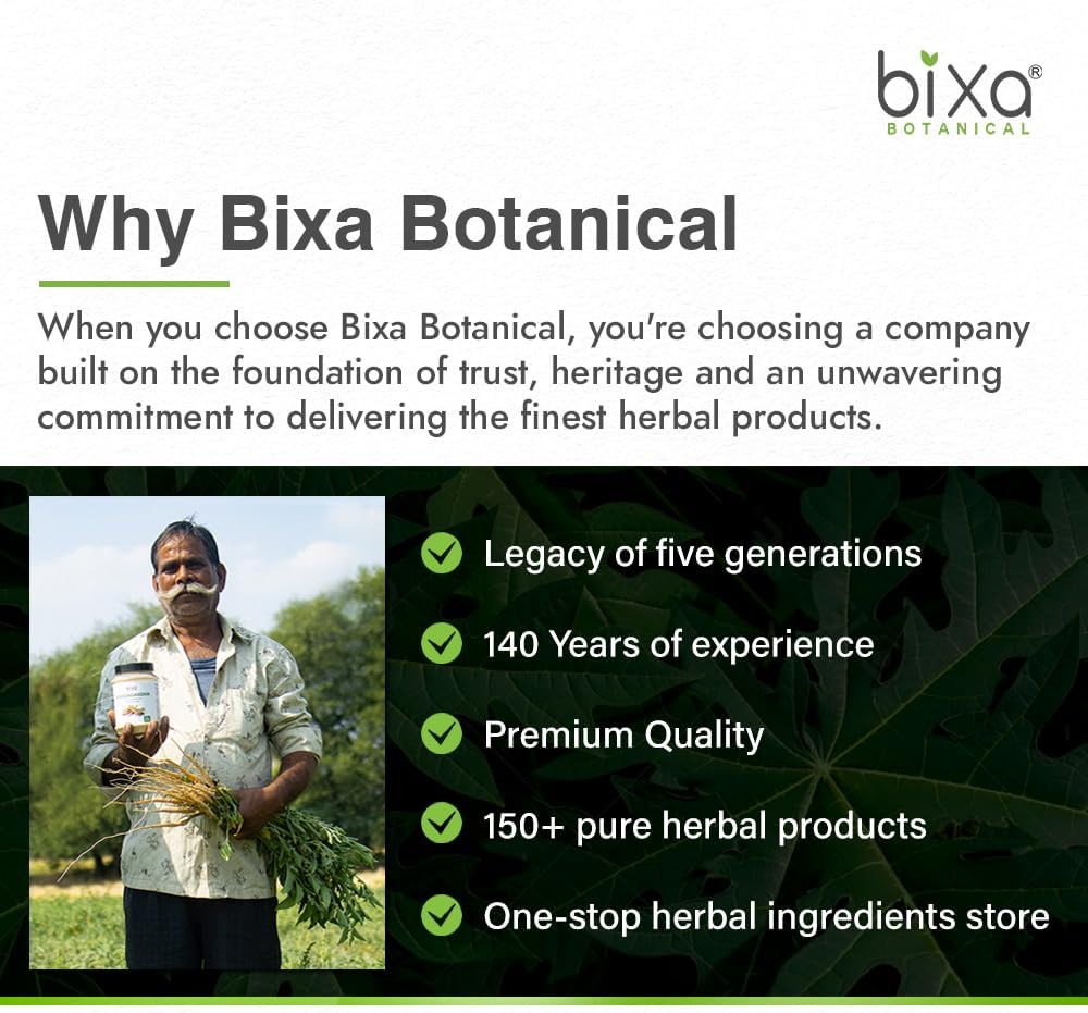 bixa BOTANICAL Tulsi Leaves Powder (Holy Basil Leaf/Ocimum Sanctum) 7 Oz / 200g,Pack of 1 | Support Immunity|Taken as Tea