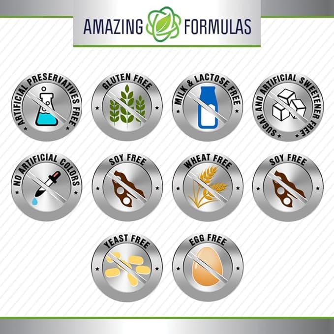 Amazing Formulas Chromium Picolinate 1000 Mcg | Tablets Supplement | Non-GMO | Gluten-Free | Made in USA (360 Count, 1 Pack)