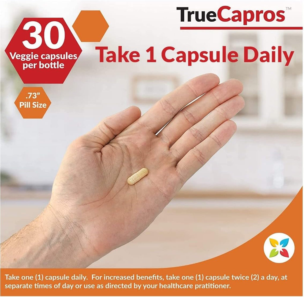 NatureCity True-Capros Amla Fruit Extract Supplement Polyphenol Antioxidant Power Supports Cardiovascular Heart Health (30 Veggie Capsules) Non-GMO Vegan Friendly and Soy Free