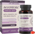 Omega 110 w/LYSOVETA LPC | EPA & DHA Supplements for Brain & Retina Health | Focus, Attention, Memory, Mood & Vision | 6X Higher Absorption Than Fish Oil | High Potency Omega-3 LPC-DHA