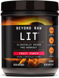 Beyond Raw LIT Pre-Workout - Fruit Punch (30 Servings)