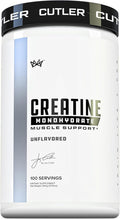 Cutler Nutrition Pure Creatine Monohydrate - 5g Per Serving - Premium Muscle Builder Enhances Strength Performance & Recovery - Unflavored for Easy Mixing (100 Servings)