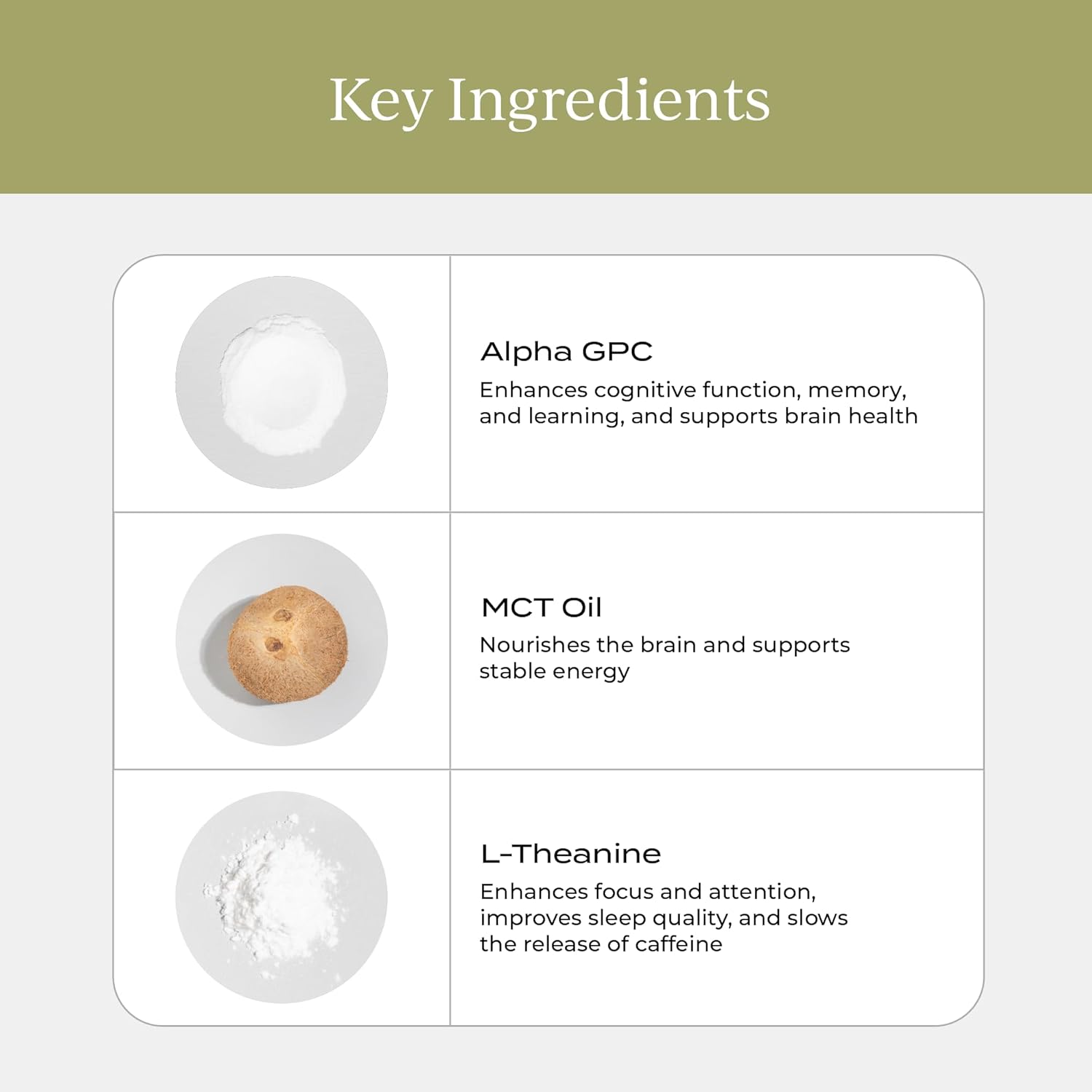 CYMBIOTIKA Nootropic Creamer – MCT Oil, Alpha GPC, L-Theanine – Keto, Vegan, Sugar-Free Coffee Creamer for Focus, Energy & Mental Clarity – Coconut Vanilla Flavor, 30 Servings