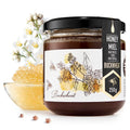 HONIGMA® Raw Buckwheat Honey | Exquisite Taste | 100% Pure | Unpasteurized | Unfiltered | Partially crystallized | 250g/8.8oz