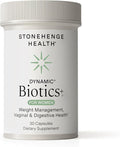 Stonehenge Health Biotics for Women Probiotic 70 Billion CFU, 24 Strains + Prebiotic Fiber, Weight Management, Focus & Mood, Digestive, Vaginal & Immune Support, Non-GMO, 30 Delayed-Release Veg Caps