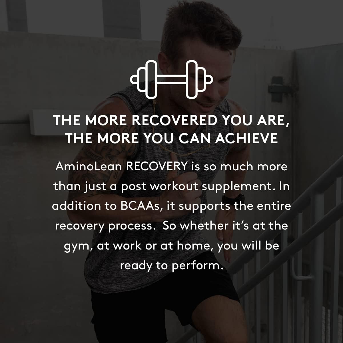 AminoLean Hydrating Electrolyte Powder and Recovery Drink with Sea Minerals, Nootropic Mushrooms, and Vegan Amino Acids, BCAAs + EAAs for Post Workout Muscle Building, Tropical Punch